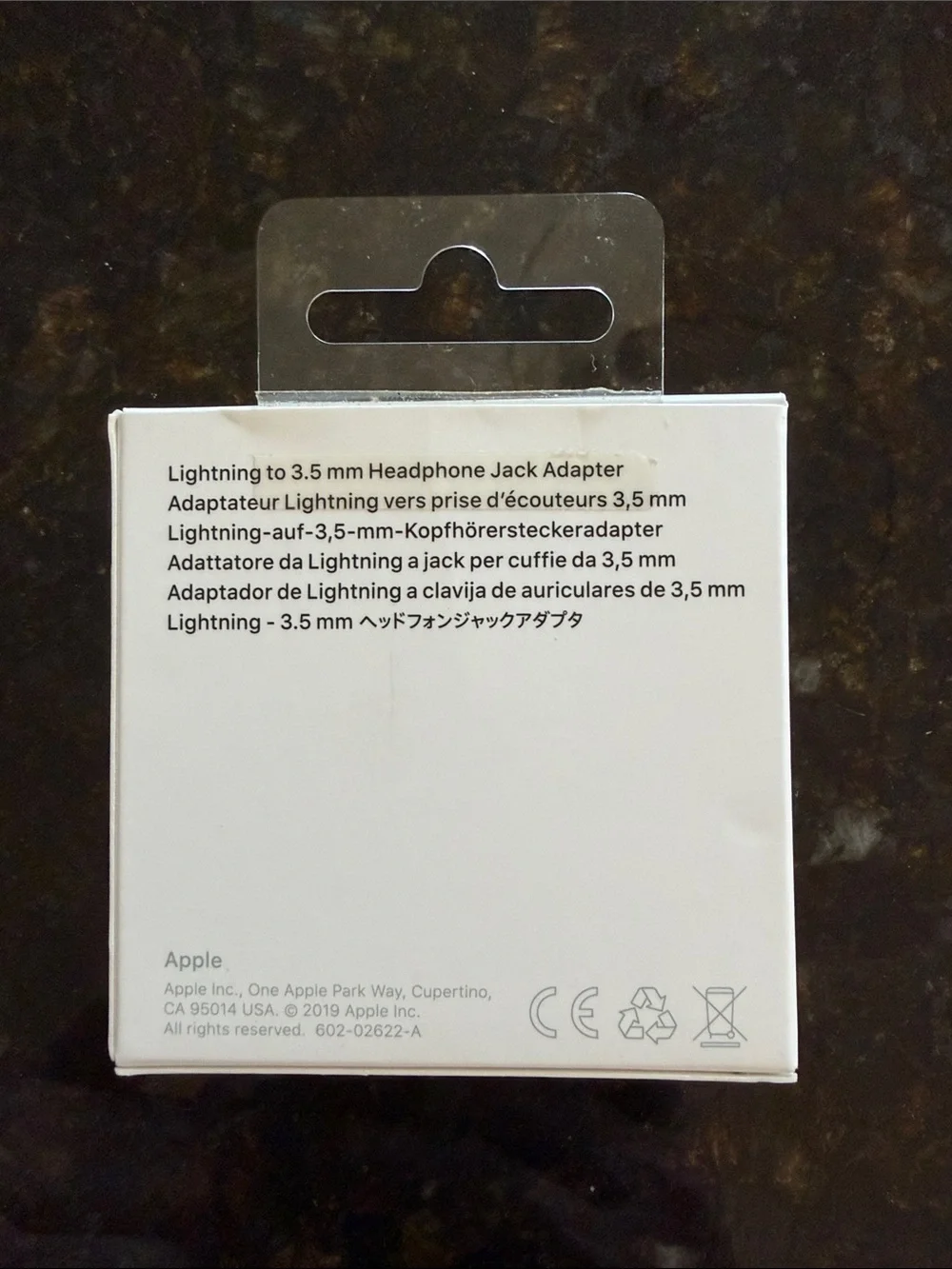 Apple Lightning to Headphone Jack Adapter
